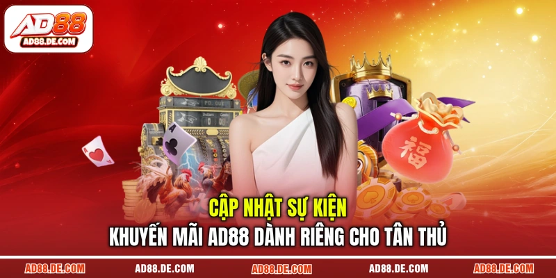 Cập nhật sự kiện khuyến mãi AD88 dành riêng cho tân thủ